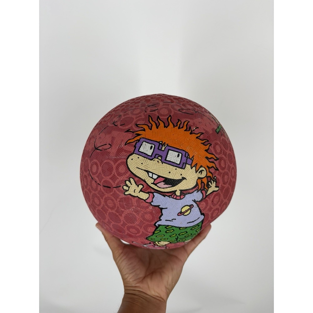 VINTAGE Hedstrom Rugrats Playground Ball Latex 2001 Nickelodeon Outdoor Toy